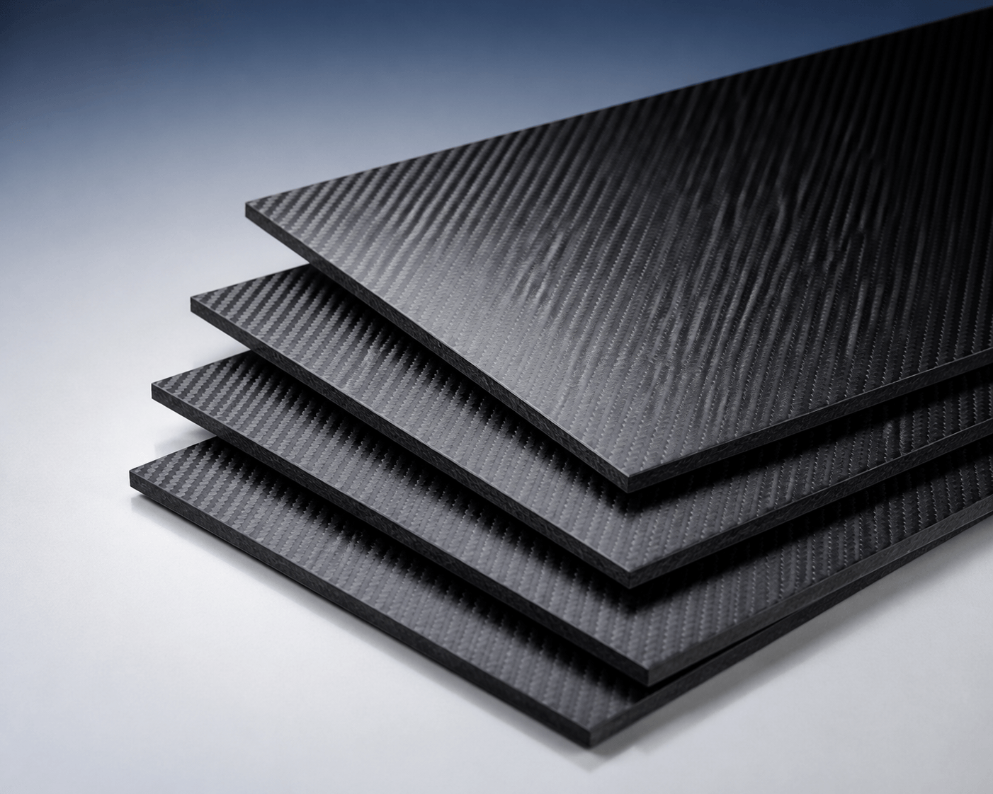 Custom Carbon Fiber Sheet — hero view
